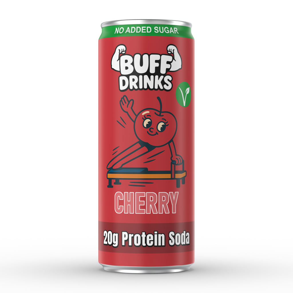 Cherry Protein Soda - 12 Pack