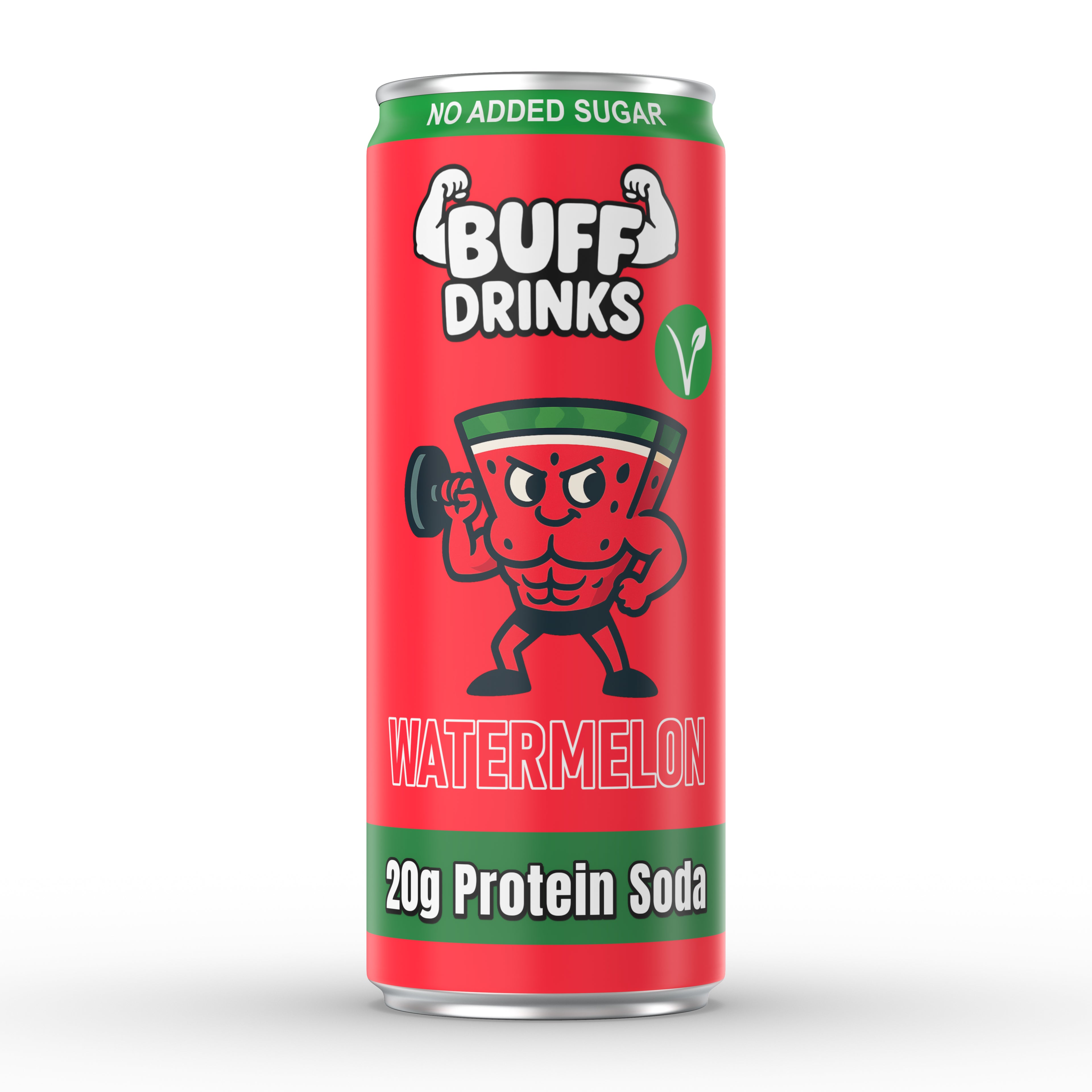 Watermelon Protein Soda - 12 Pack
