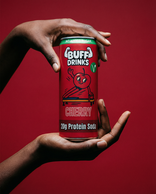 Cherry Protein Soda - 12 Pack