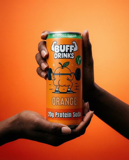 Orange Protein Soda - 12 Pack