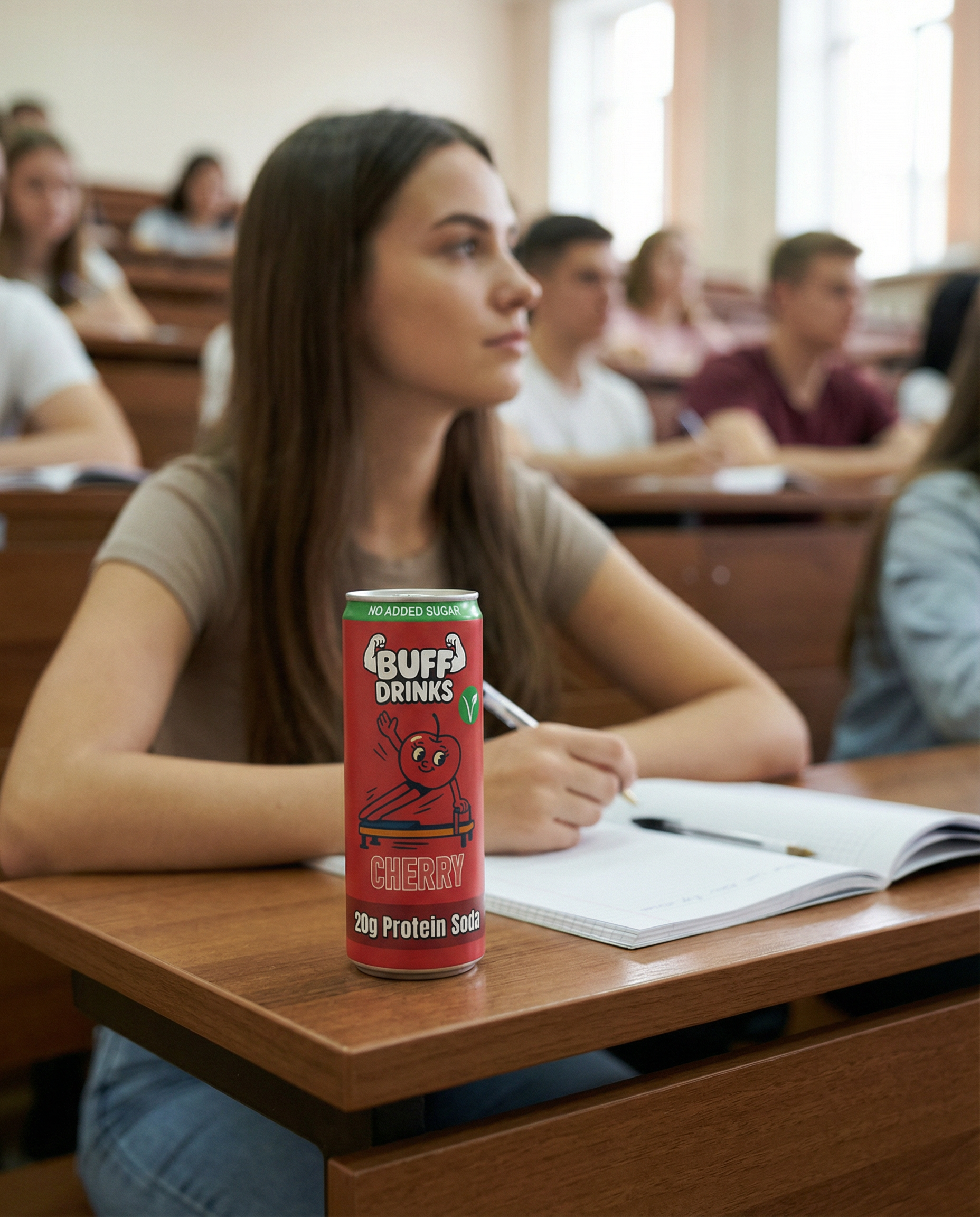 Cherry Protein Soda - 12 Pack